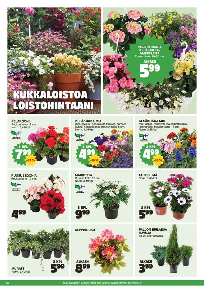 Tokmanni Tokmanni Kesäkuvasto 2026 sivu 52